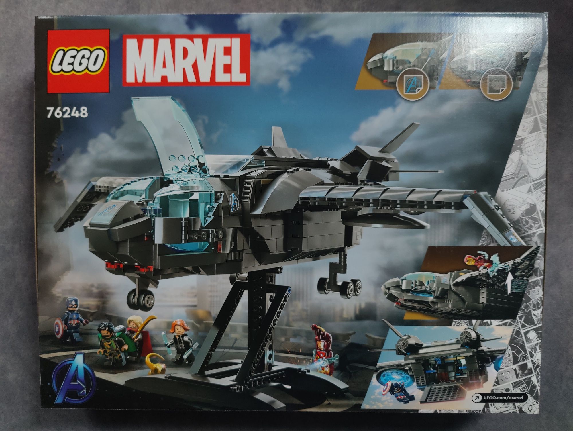 Lego Marvel 76248 Quinjet Avengersów