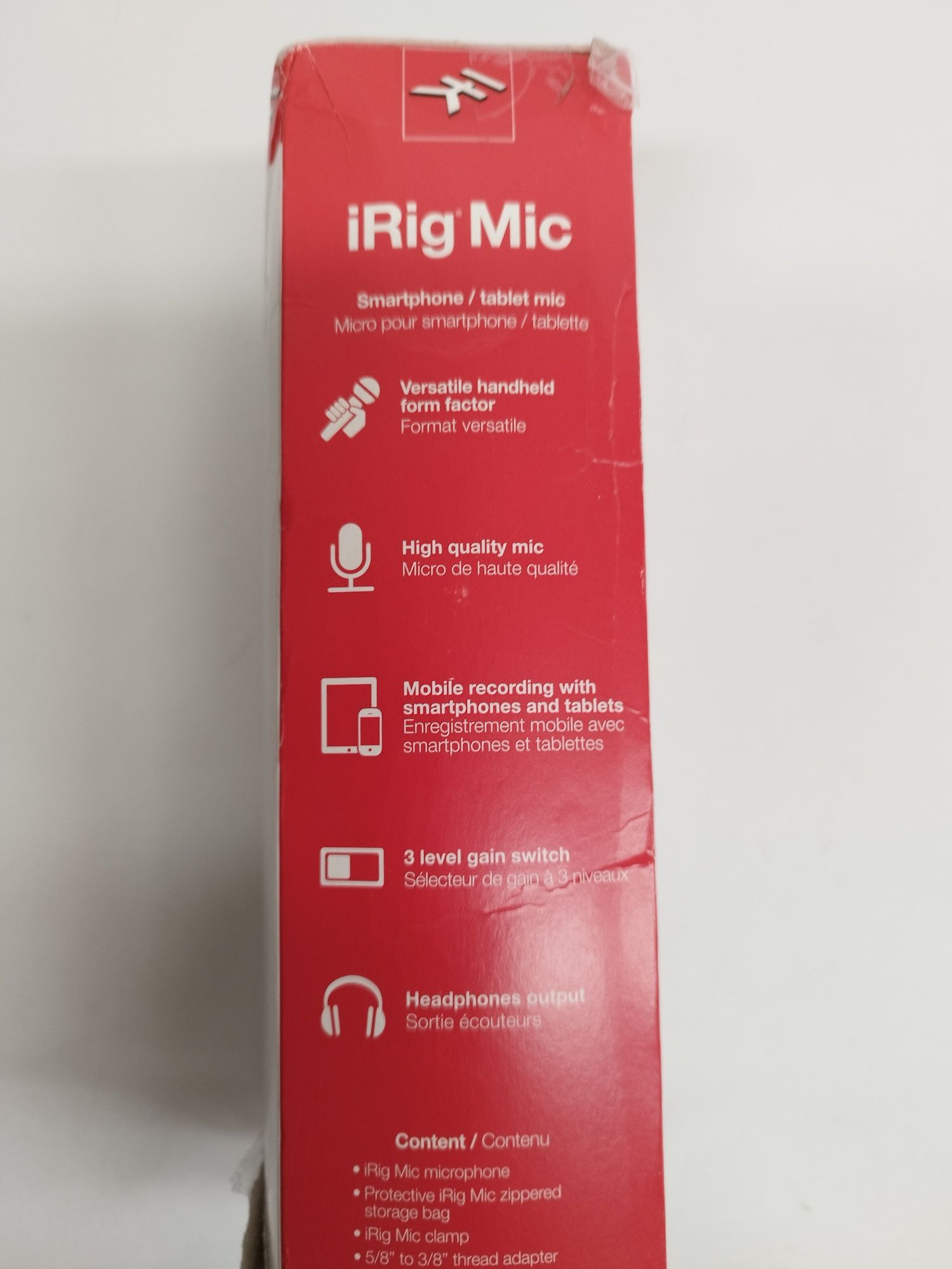 Mikrofon pojemnościowy wokalowy IK multimedia iRig Mic