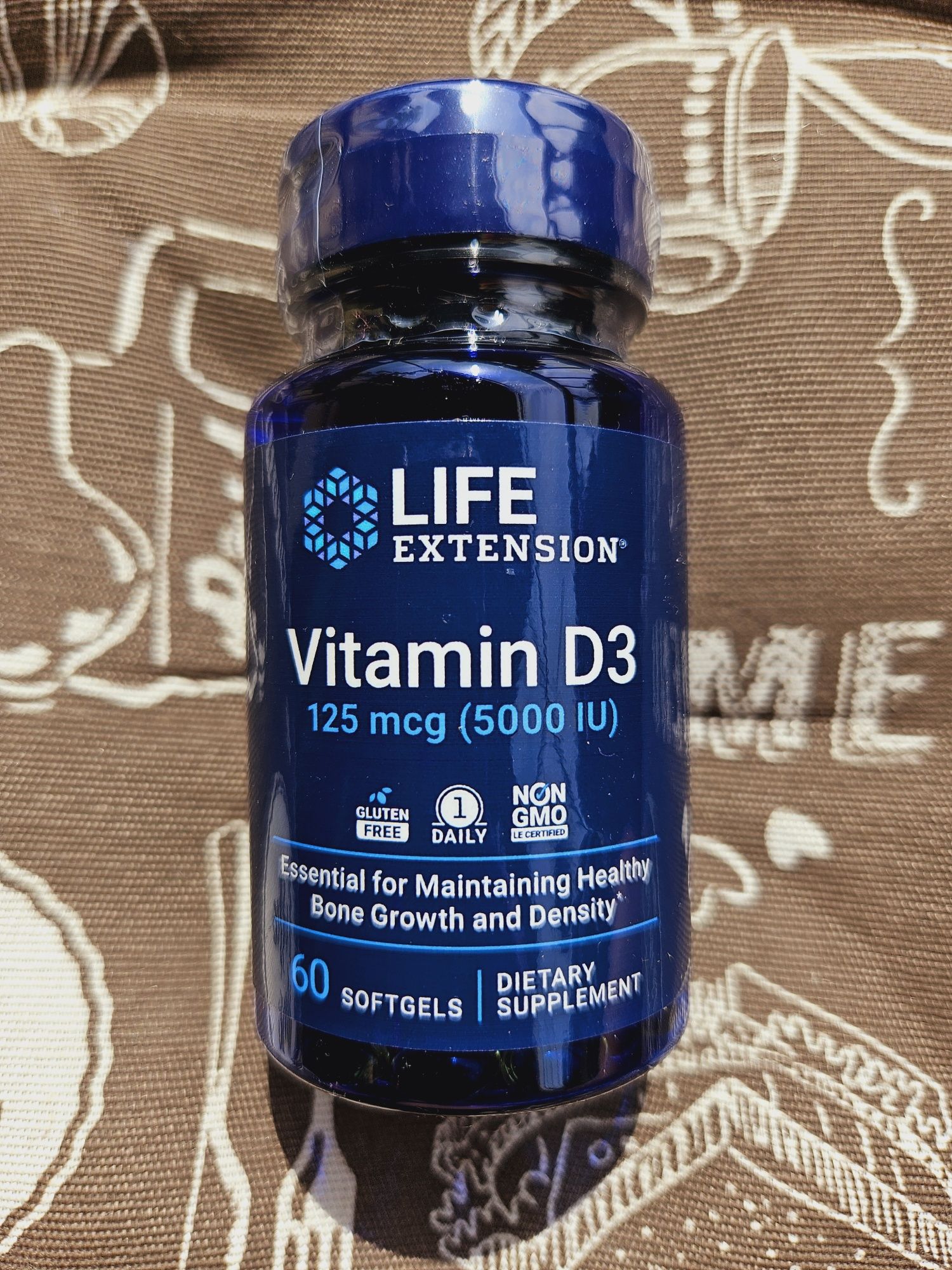 Life extension вітамін Д3 витамин Д D3 5000 7000 IU МЕ vitamin D