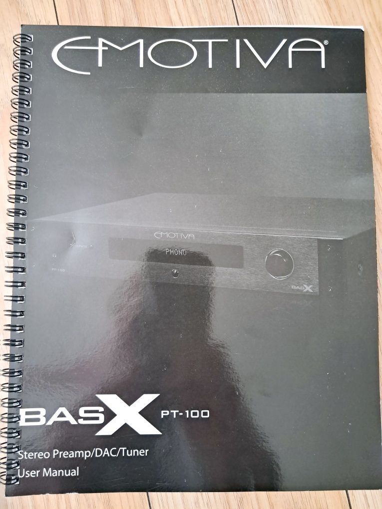 Przedwzmacniacz/preamp/dac/tuner/Emotiva Basx PT-100