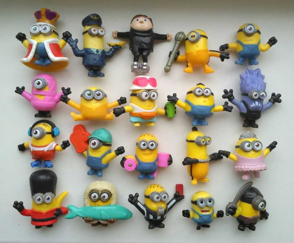 Миньон посіпаки нікчемний я minions гадкия я игрушки большие фигурки