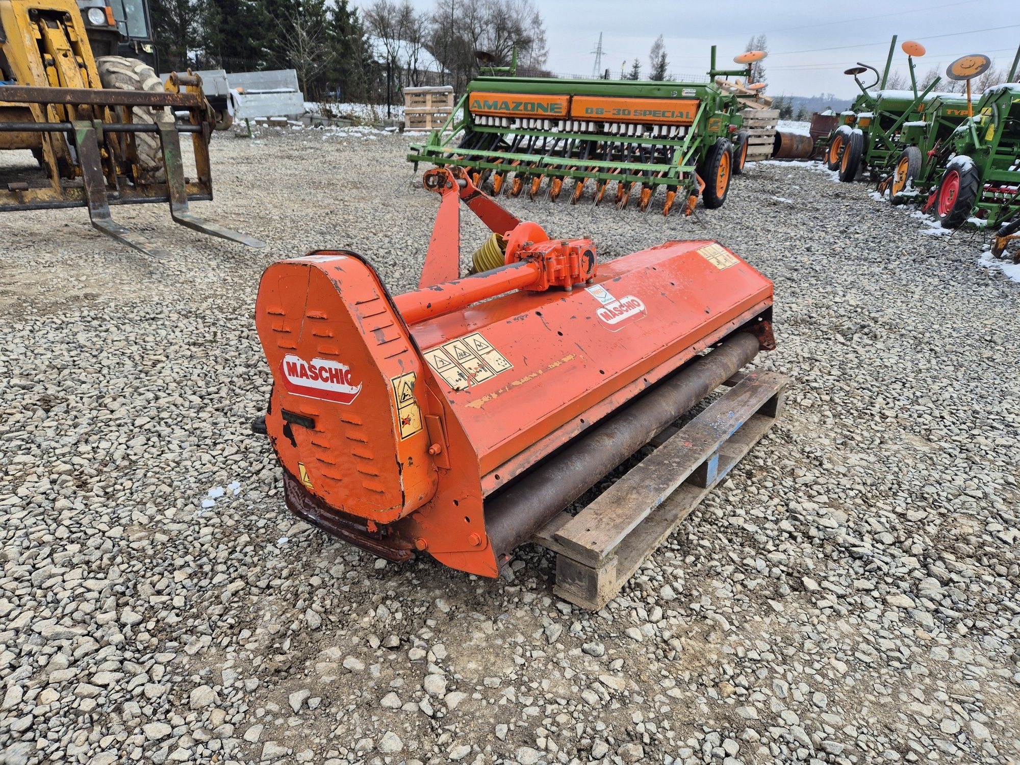 Mulczer maschio 1.6m kosiarka do trawy noże + szekle. Stark kuhn 175