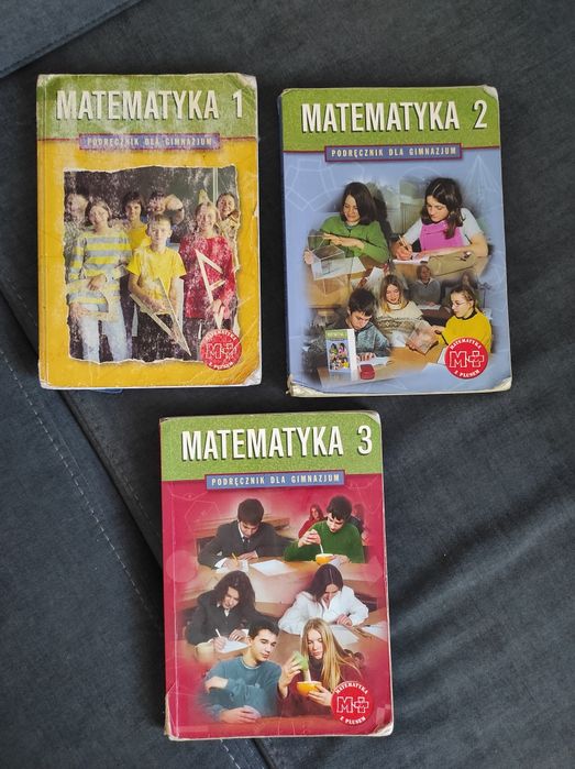 Podręczniki do matematyki część 1, 2 i 3