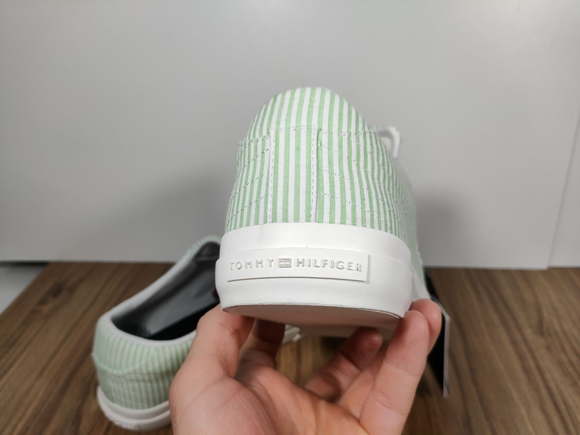 Trampki Tommy Hilfiger męskie sneakersy Street Low Sersucker 44 28cm