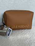 Brązowa kosmetyczka Love Moschino