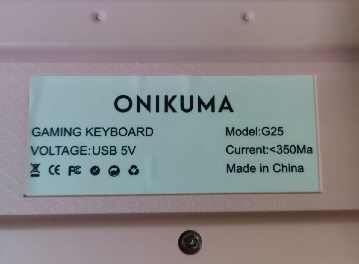 Teclado gaming onikuma