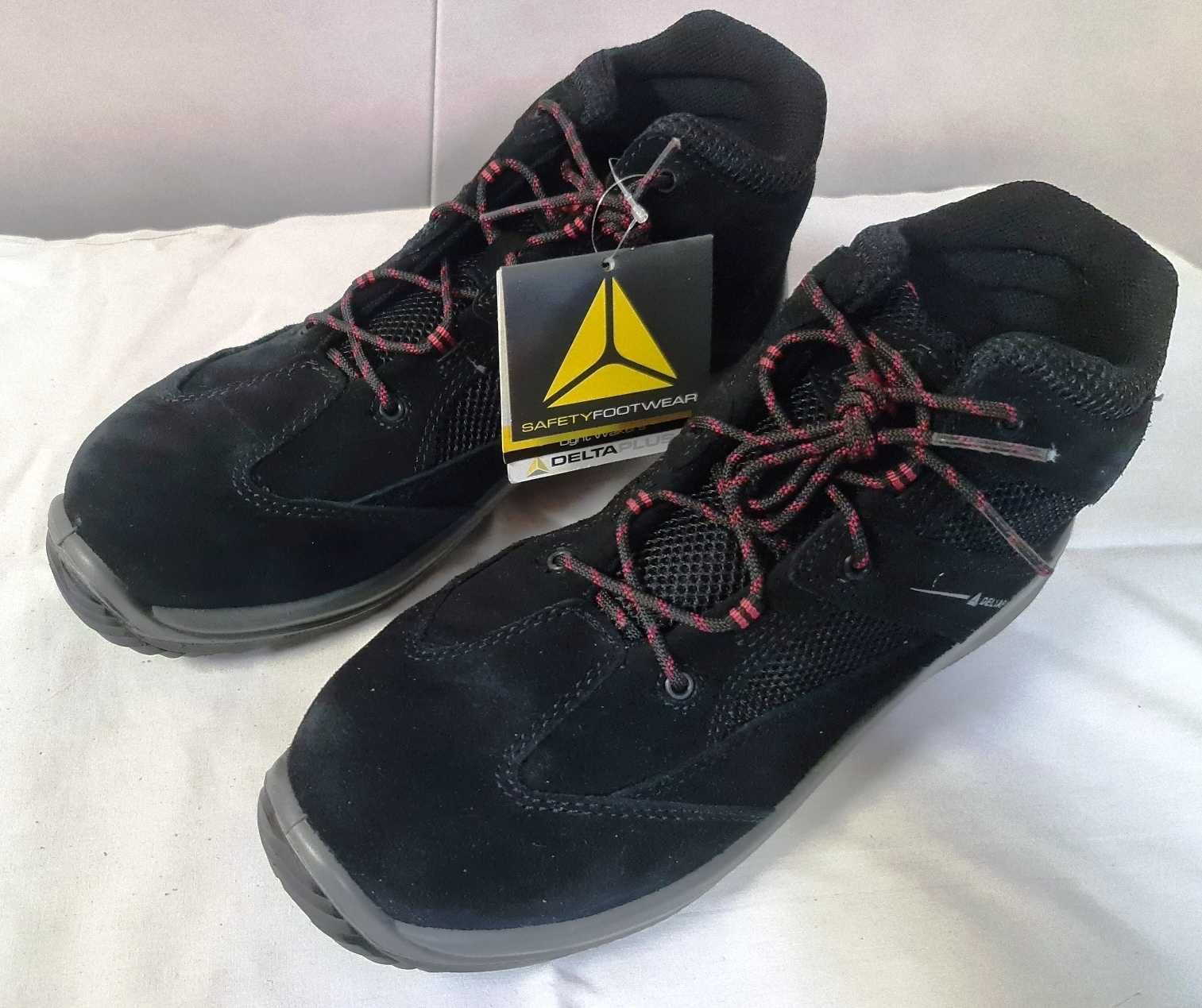 Obuwie buty ochronne robocze welurowe Delta Plus VIRAGE S1P SRC