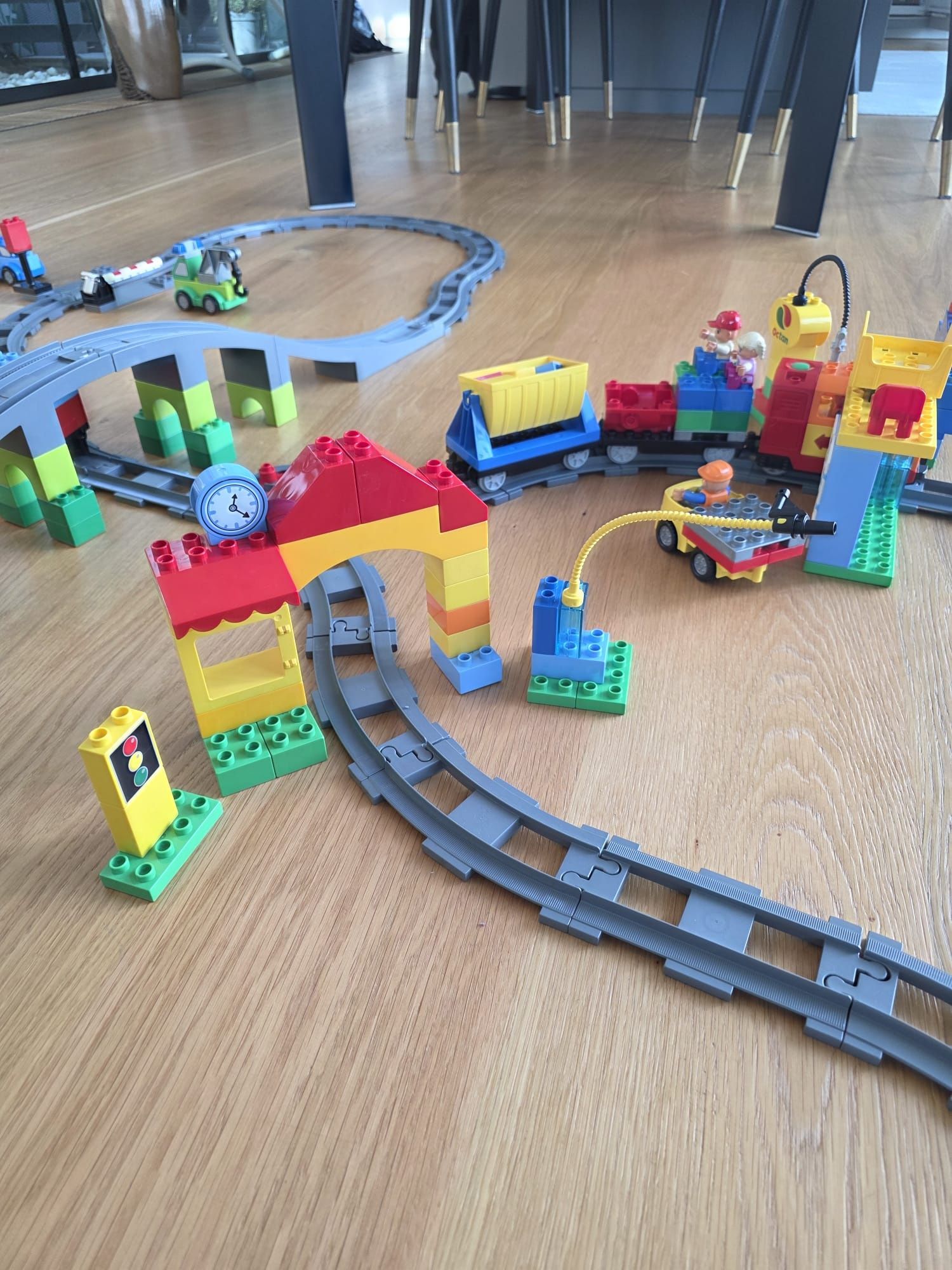 Kolejka z klocków Duplo