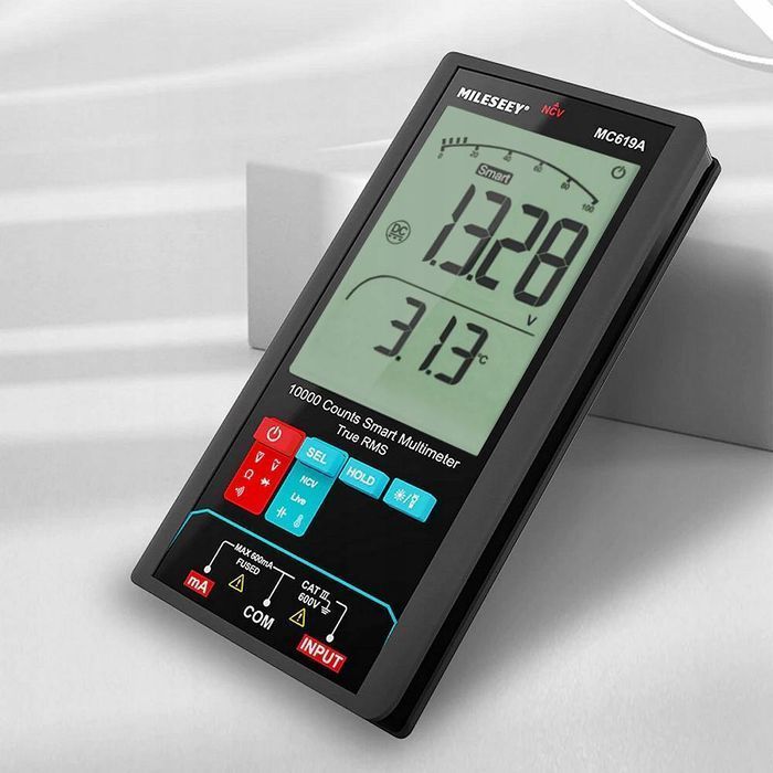 Multimetr Cyfrowy Elektryczny Miernik Prąd NCV RMS