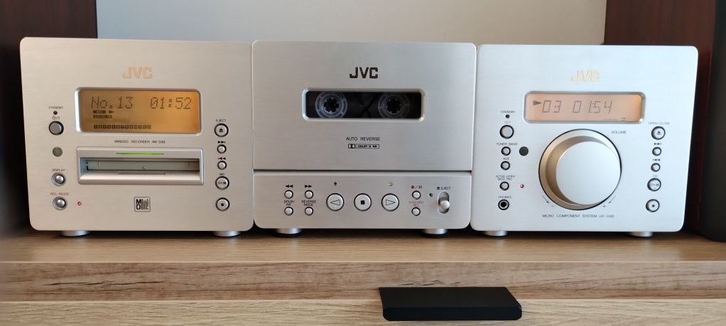 JVC UX-D88 mikrowieża z kolumnami i pilotem