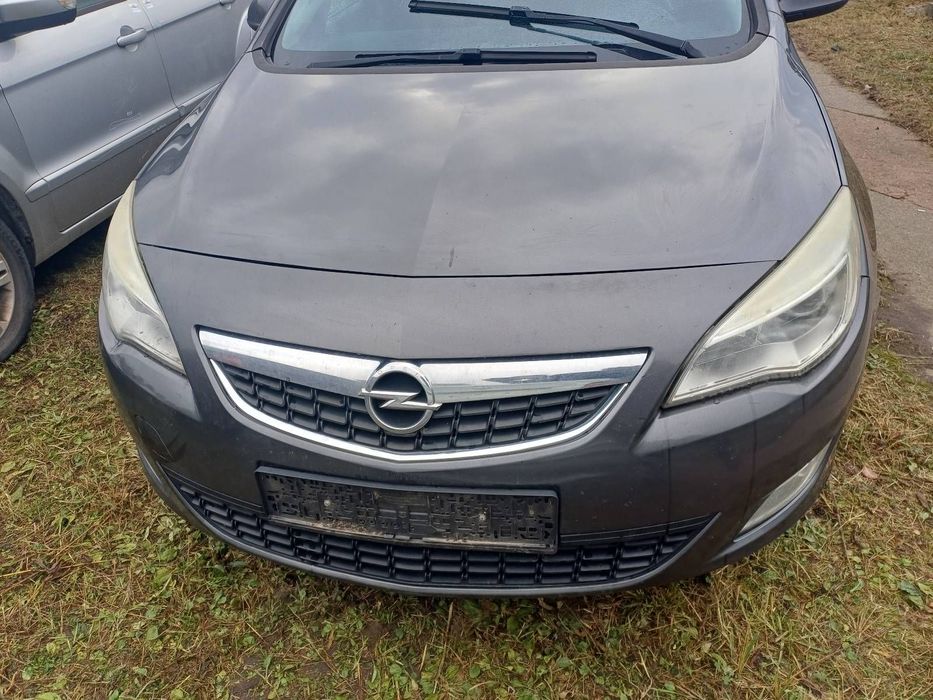 KOMPLETNY PRZÓD ZDERZAK MASKA OPEL ASTRA J Z177