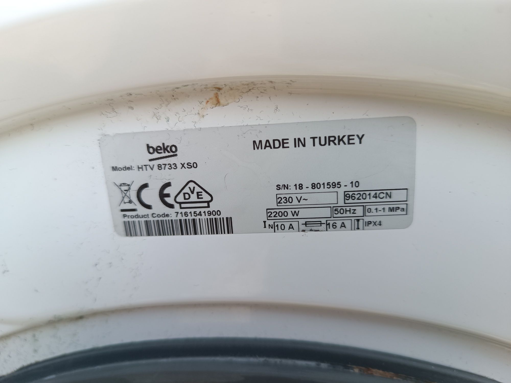 Panel sterowania do pralki Beko suszarki