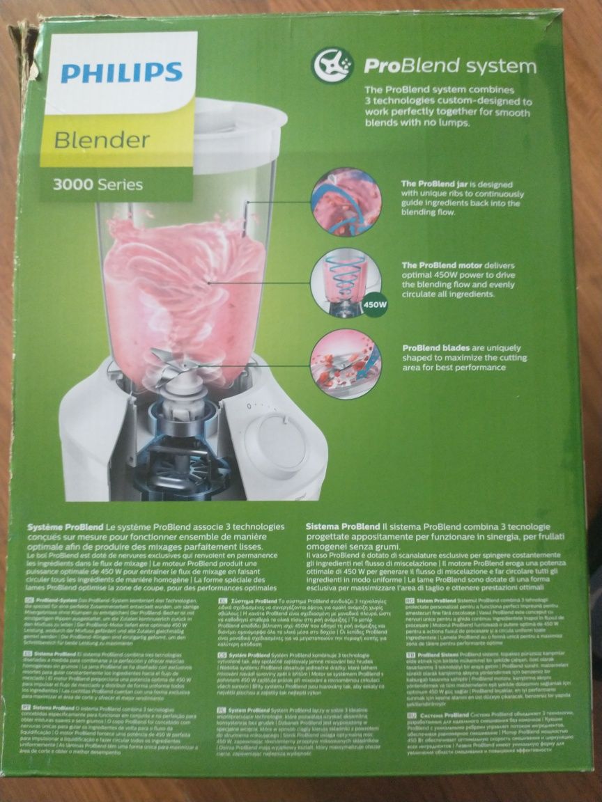 Blender kielichowy Philips HR2041/00 biały