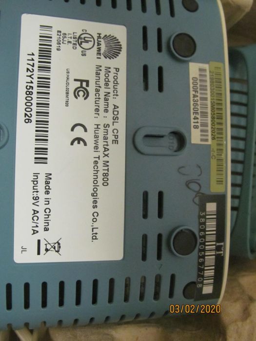 Многофункциональный ADSL маршрутизатор Huawei SmartAX MT880