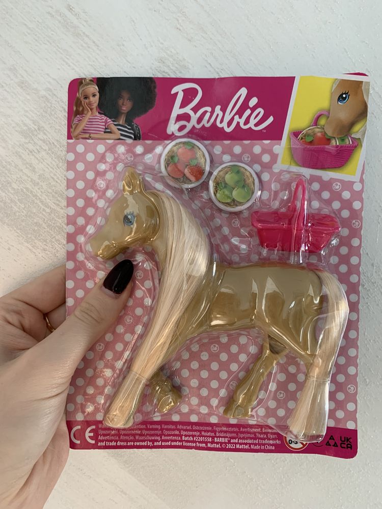 Barbie konik barbie koń źrebak z akcesoriami