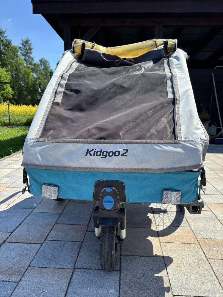 Przyczepka rowerowa qeridoo kidgoo 2 wózek riksza