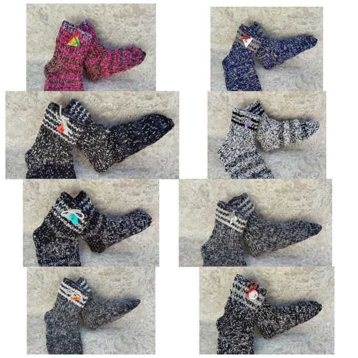 носки теплые ручная работа