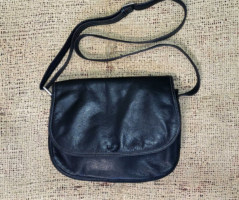 Кожаная сумка Picard Германия кросс боди на плечо новая