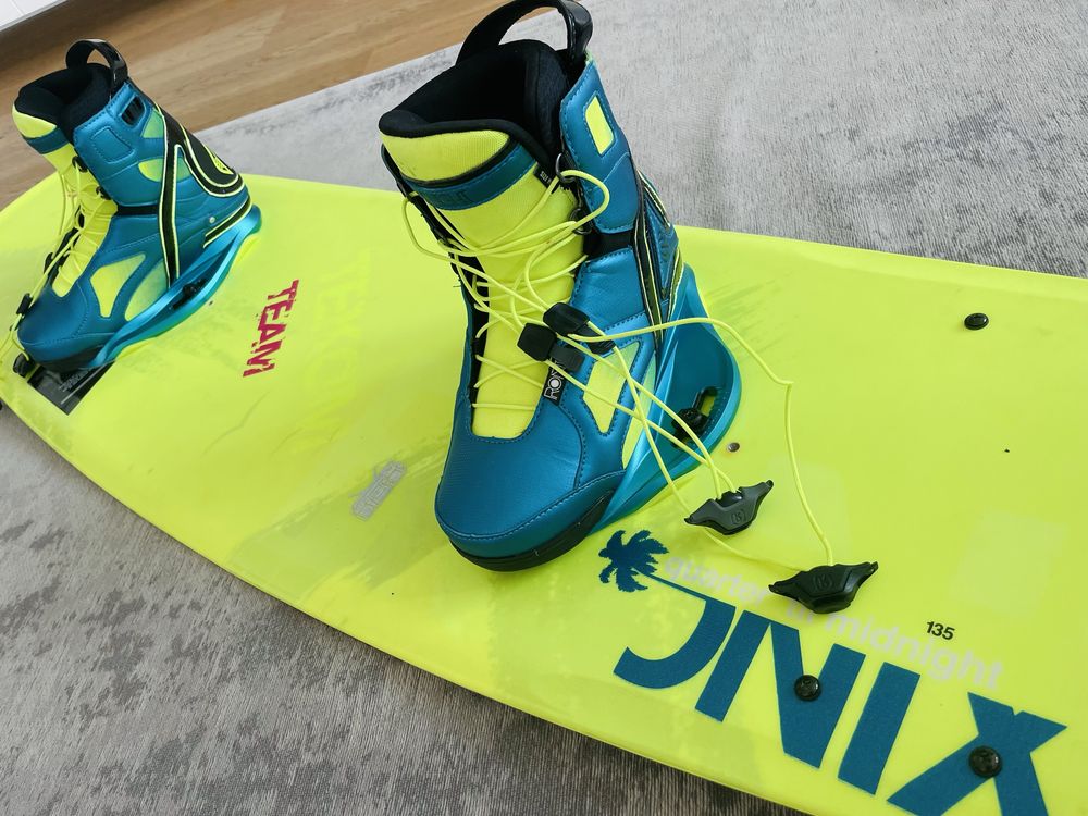 Deska wakeboard Ronix + buty ronix kolor zywa  limonka