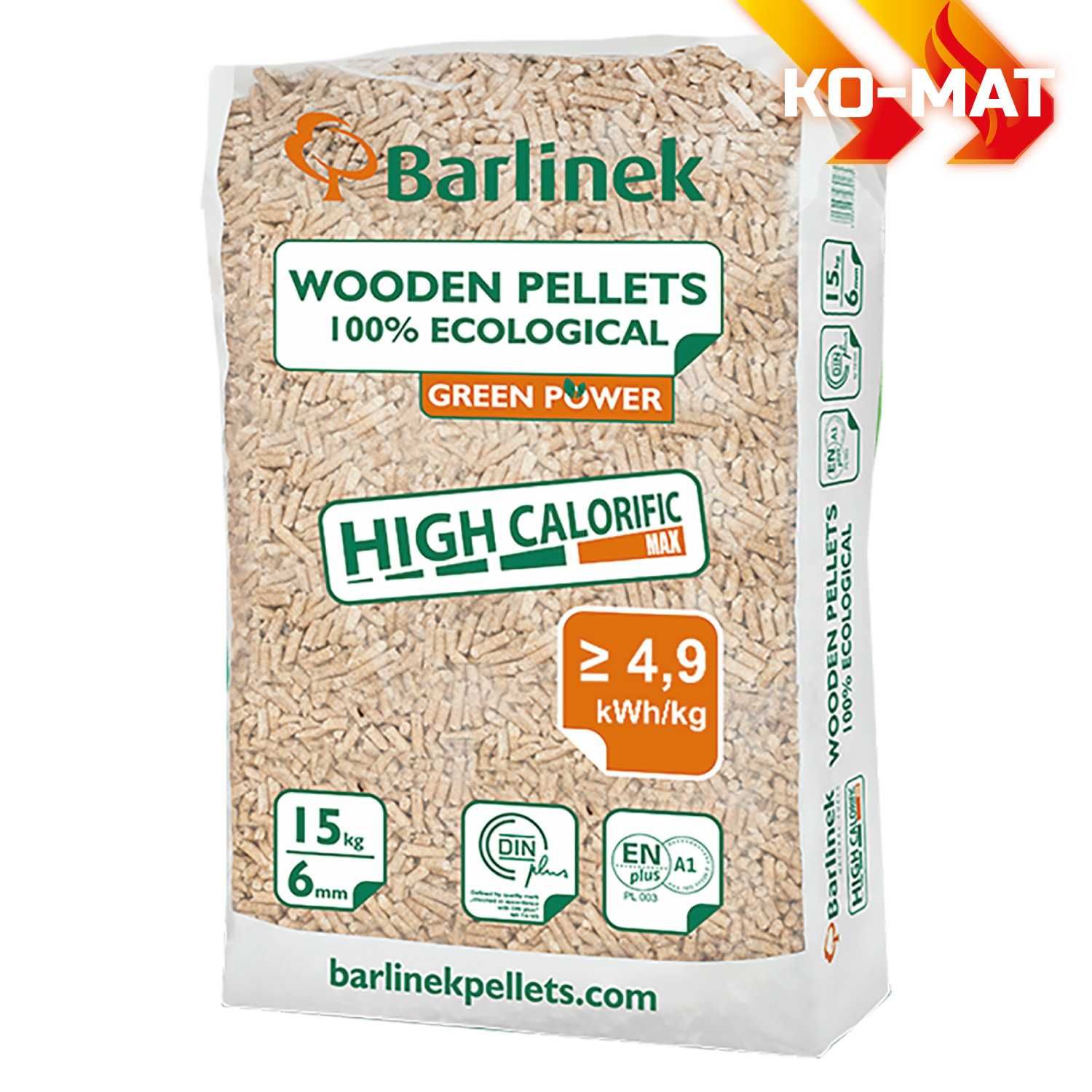 Pelet / Pellet Barlinek 100% EKOLOGICZNY !!! Transport HDS- WINDA