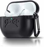 Silikonowe Etui Case Do Apple AirPods Pro 1/2 Gibot Karabińczyk