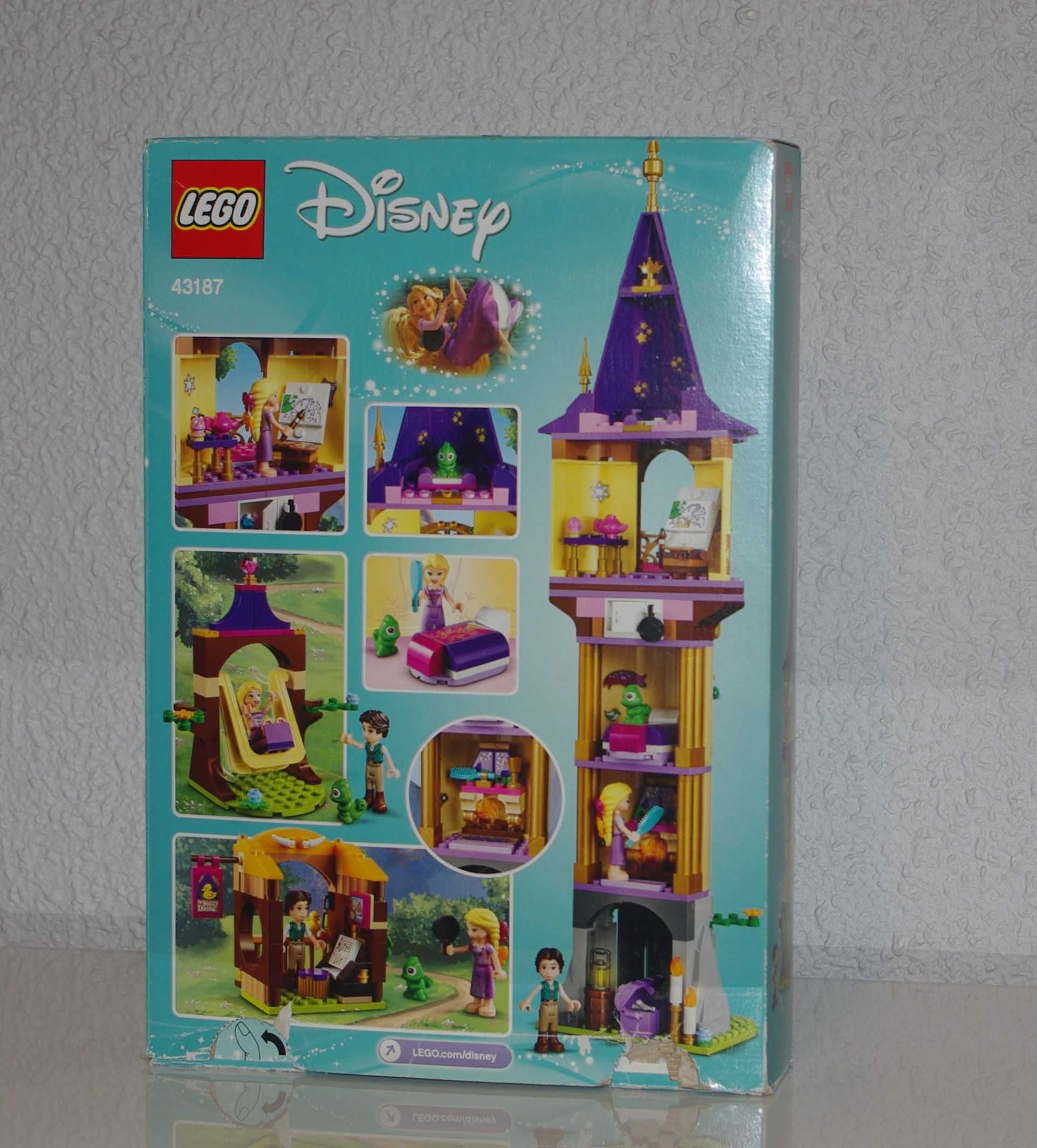 LEGO Friends Disney 43187 Wieża Roszpunki kompletne