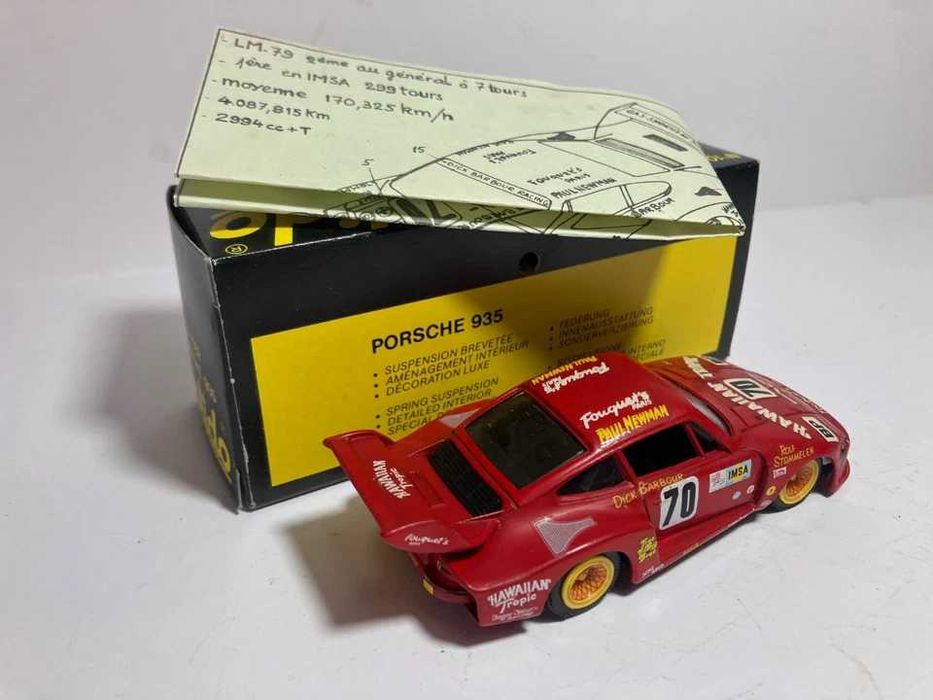 Porsche 935 - Solido (França) ref. 1032  - #70 24 Horas Le Mans 1979
