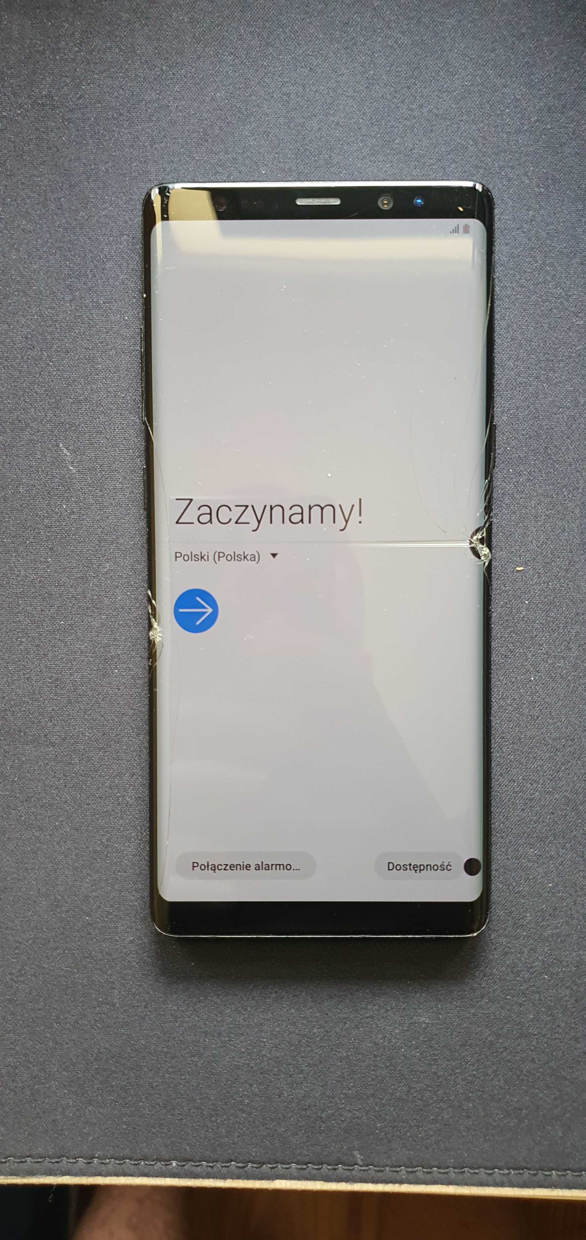 Samsung Galaxy Note 8 uszkodzony