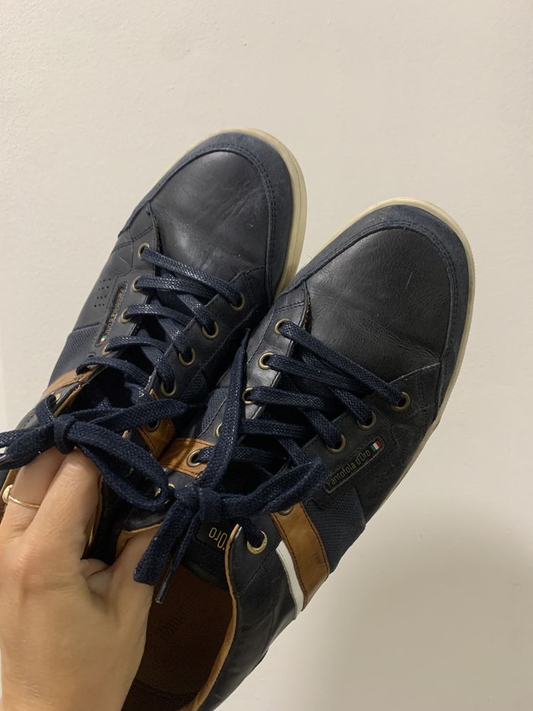 Buty skórzane męskie Pantofolo D’oro skórzane rozmiar 44