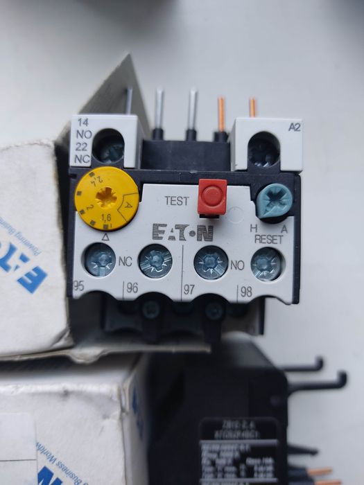 Теплуха, Теплове електрореле Eaton Moeller ZB12-2,4
Eaton (Moeller)

2