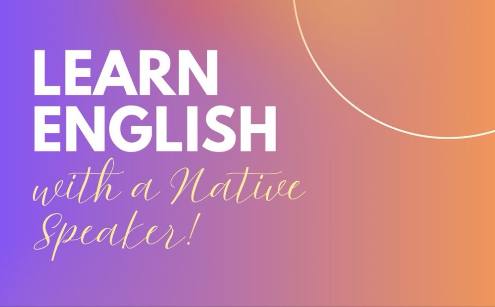 Korepetycje z języka angielskiego – z native speakerem!
