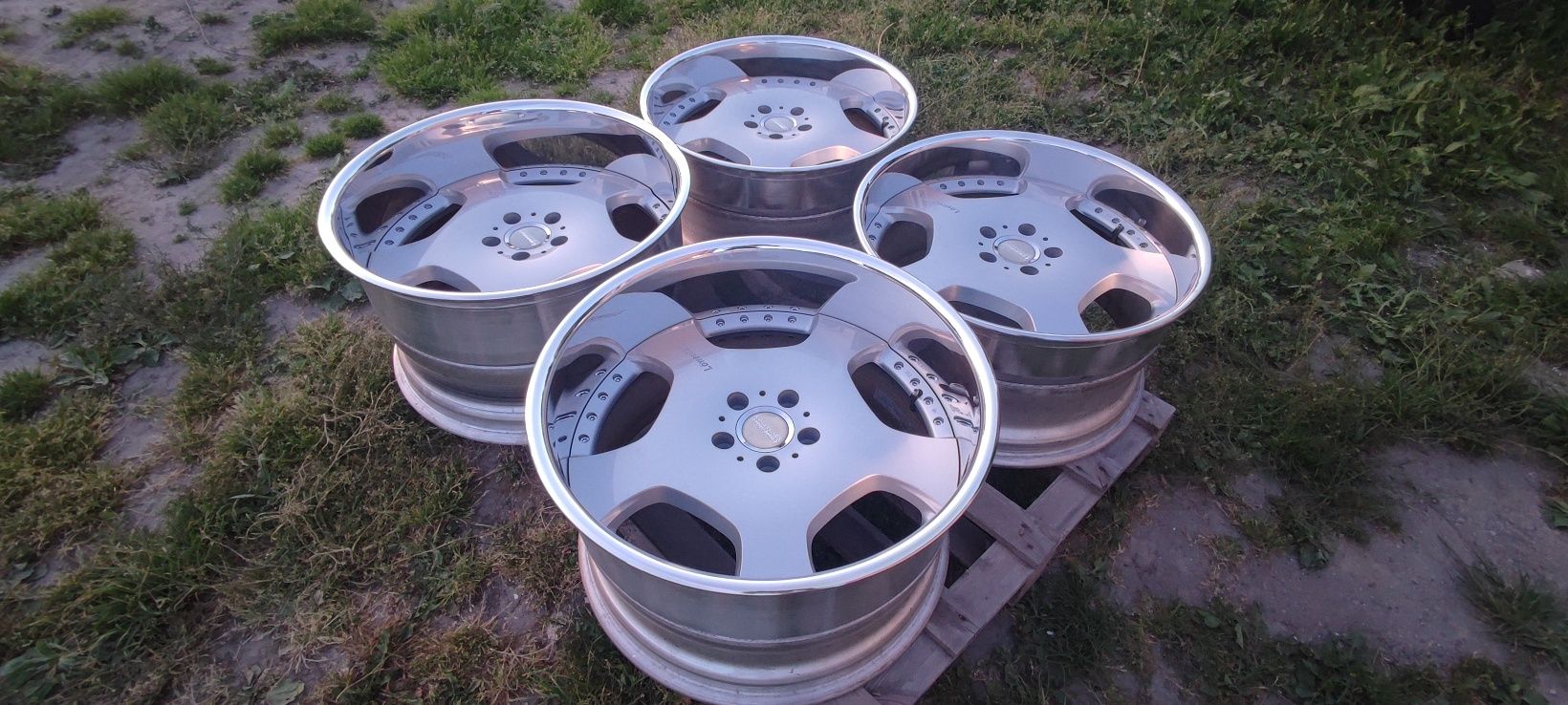 Felgi Lowenhart 20" 10.5/11.5 5x114.3 5x112 Mercedes Lexus Toyota 3tlg