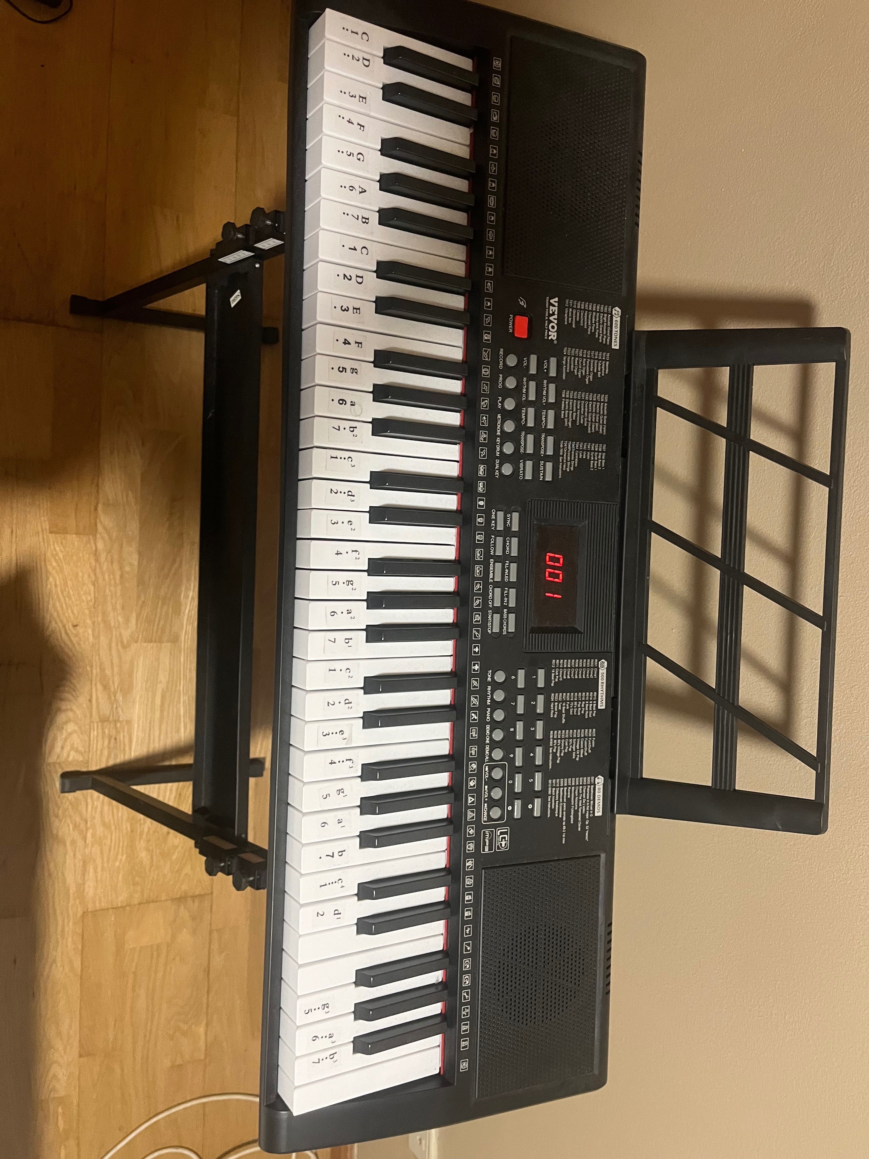 Teclado vevor: Model BD-662