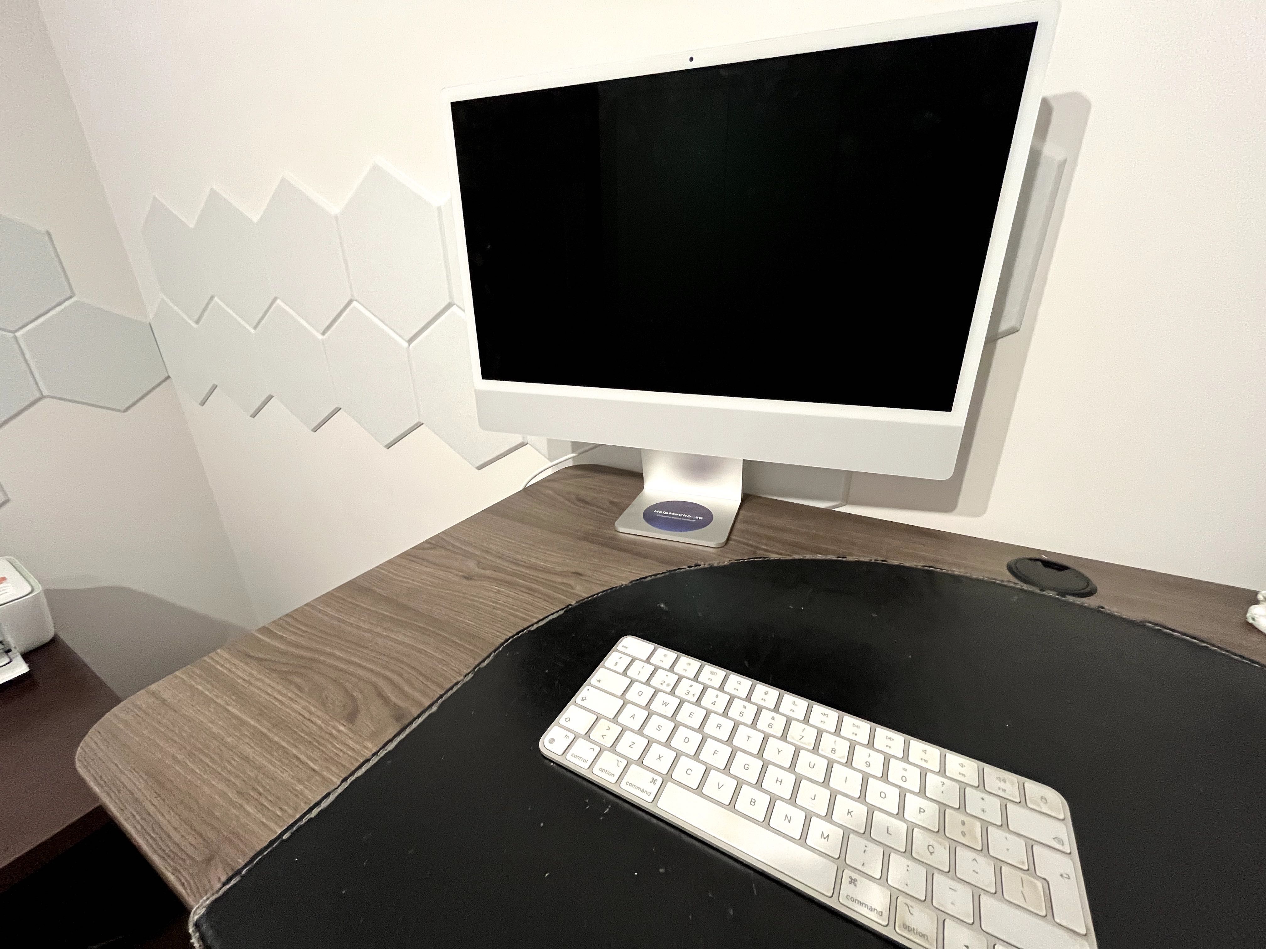 iMac 24″ (M1) – Estado “como novo” – pouquíssimo uso