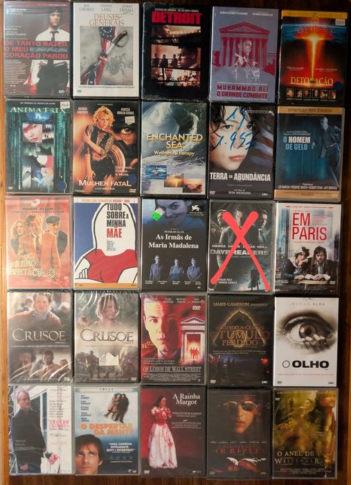 DVD,s de colecção (v. 8 fotos)