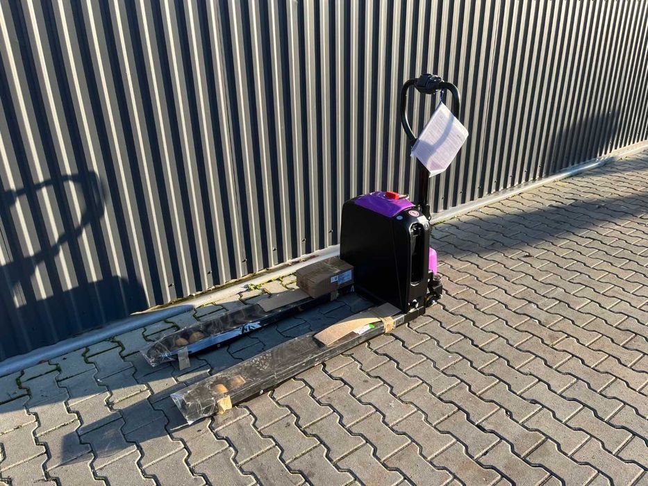 NOWY Elektryczny wózek paletowy paleciak AntOn PTL1.5 Koła podporowe