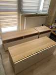 3 komody z szufladami i półkami - IKEA Besta