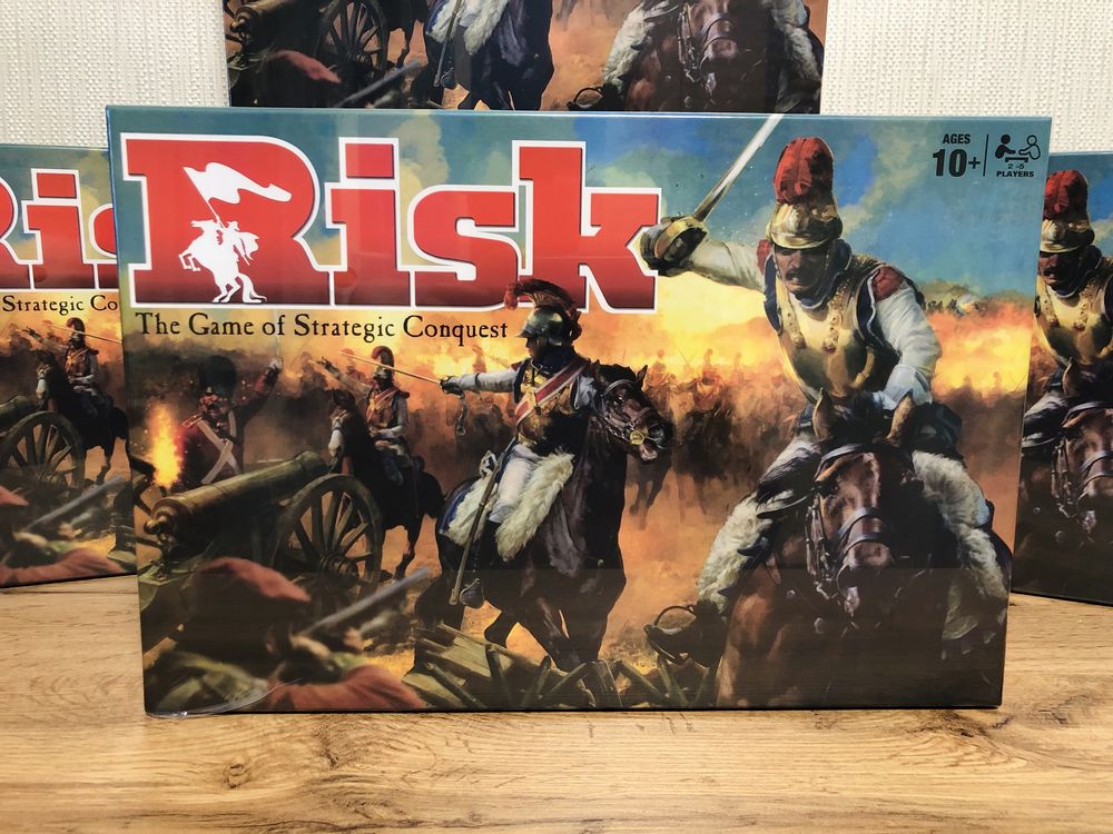 ПРЕМІУМ! Настільна гра Risk (Ризик, Риск, Risiko) УКР