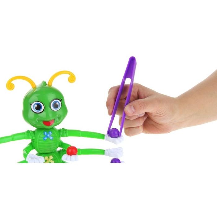 Gra Rodzinna Zręcznościowa Tańcząca Stonoga Gąsienica Układanie Kulek