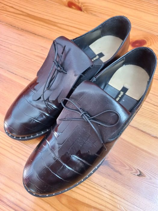 Skórzane buty Gino Rossi