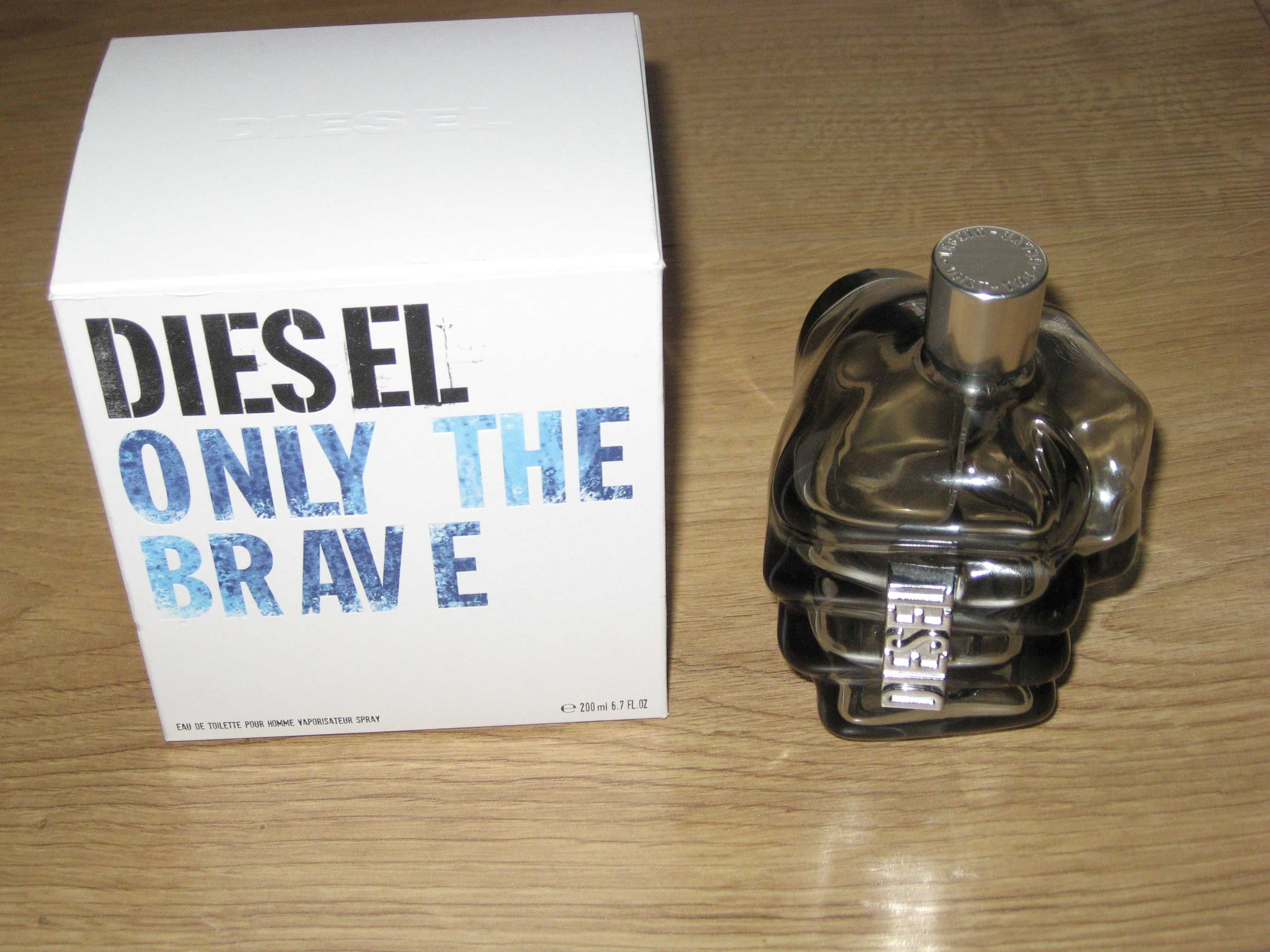 Pusty flakon Diesel Only The Brave 200ml + Pudełko bdb! 100% oryginaln