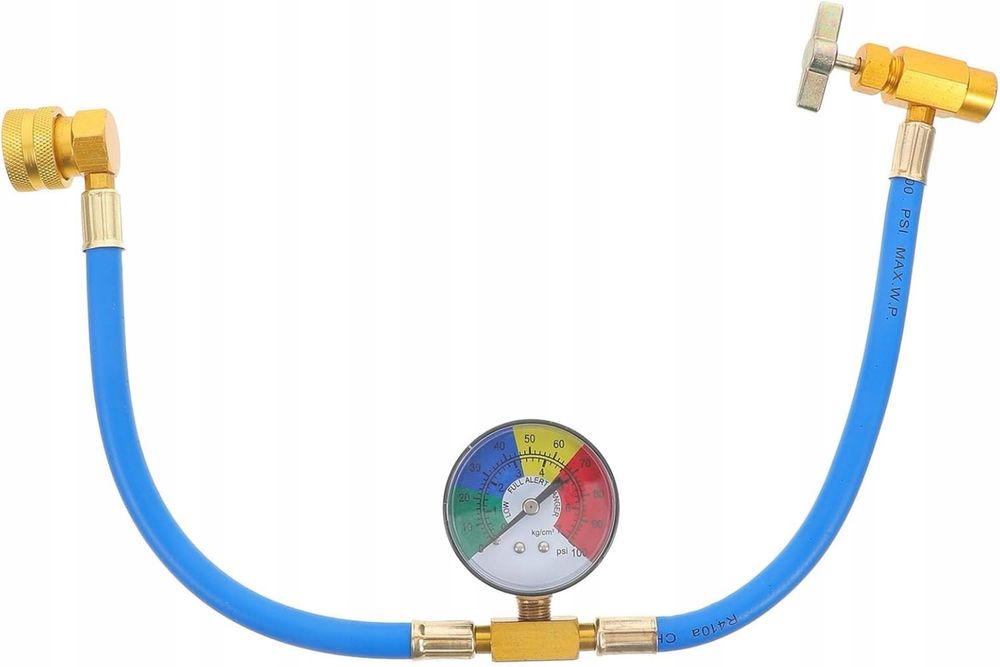 Wąż do ładowania czynnika chłodniczego R134a z miernikiem ogólnym
