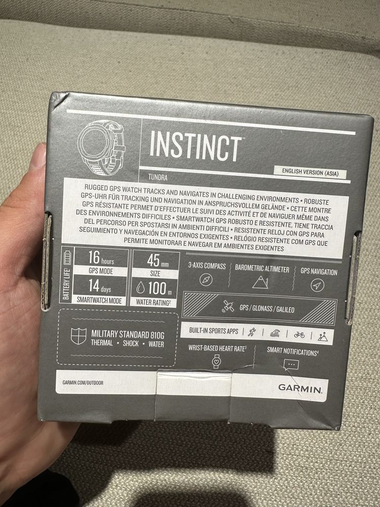 Zegarek Garmin INSTINCT malo uzywany