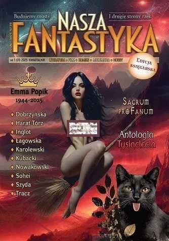 Nasza Fantastyka 01 (01) 2025, okładka w wersji NON PRUDE