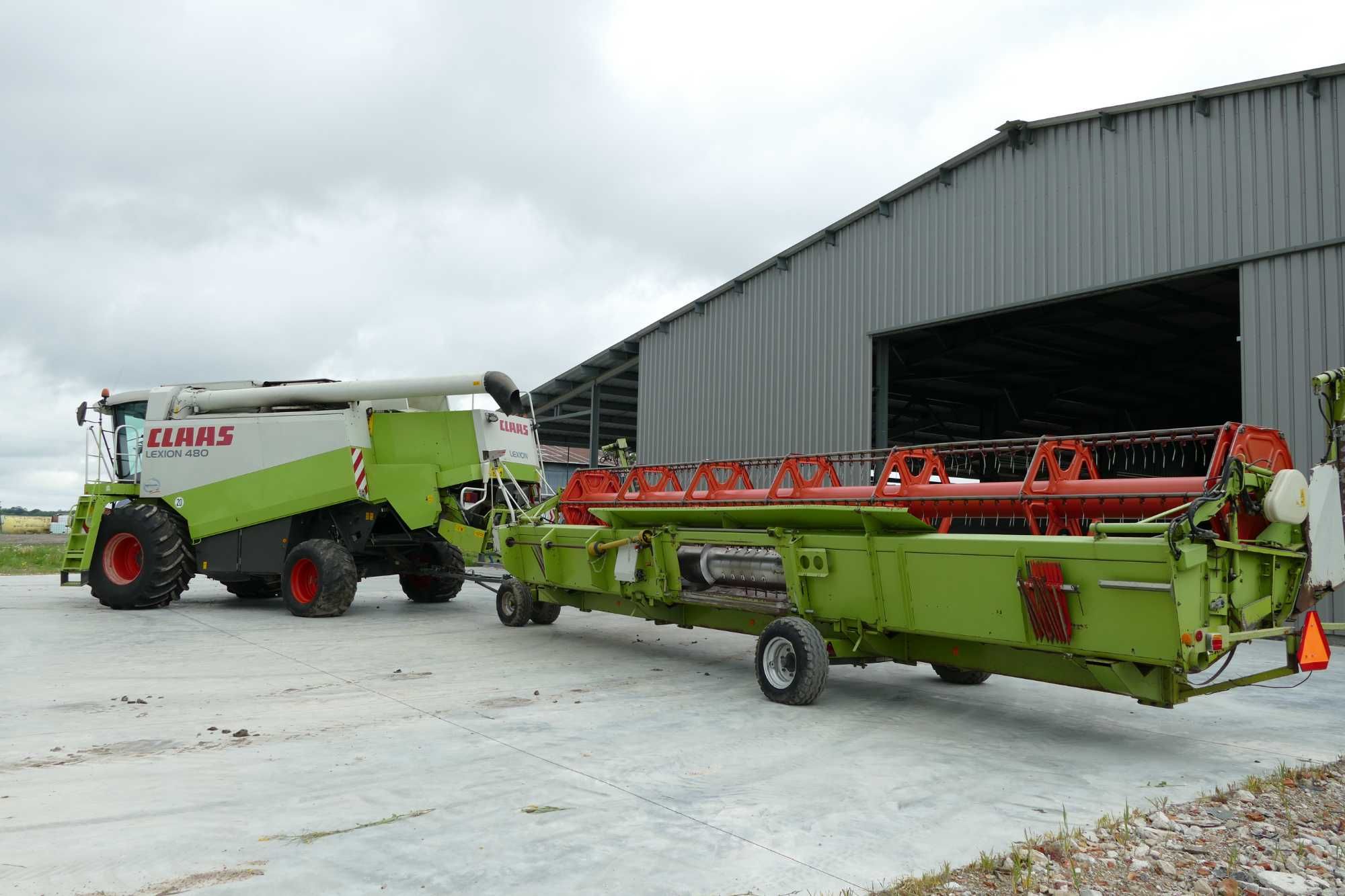 kombajn claas lexion 480 heder 9m