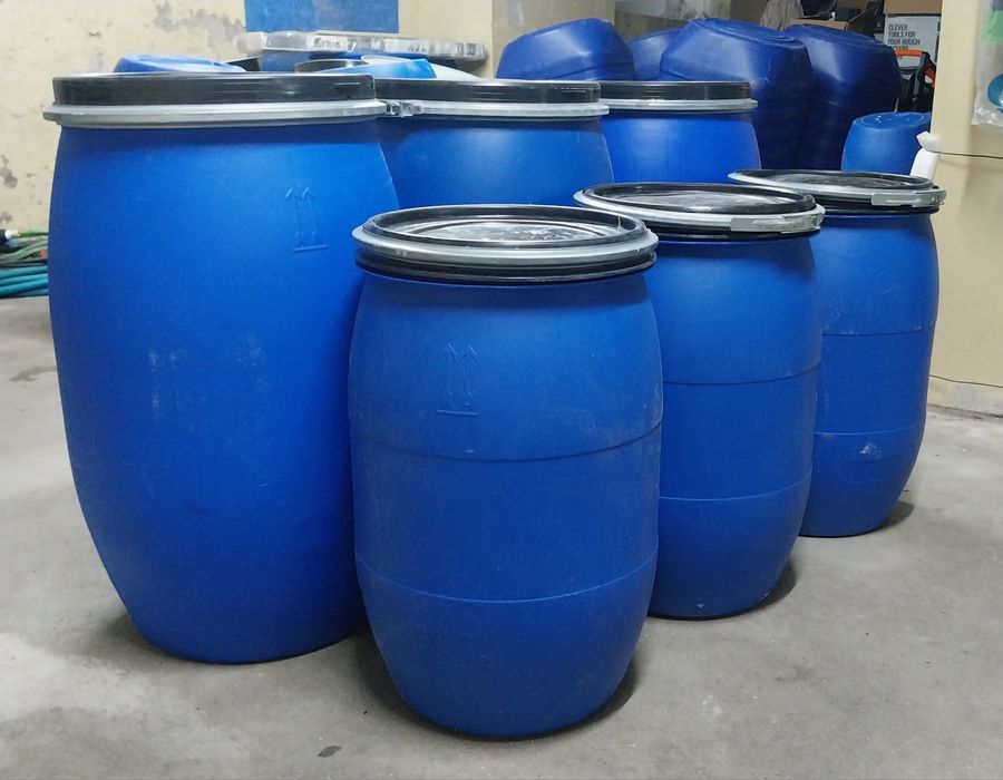 Bidons 50, 120 200 e 250L c/tampa e aro,Bidons220L, Bidons Metal c/tam