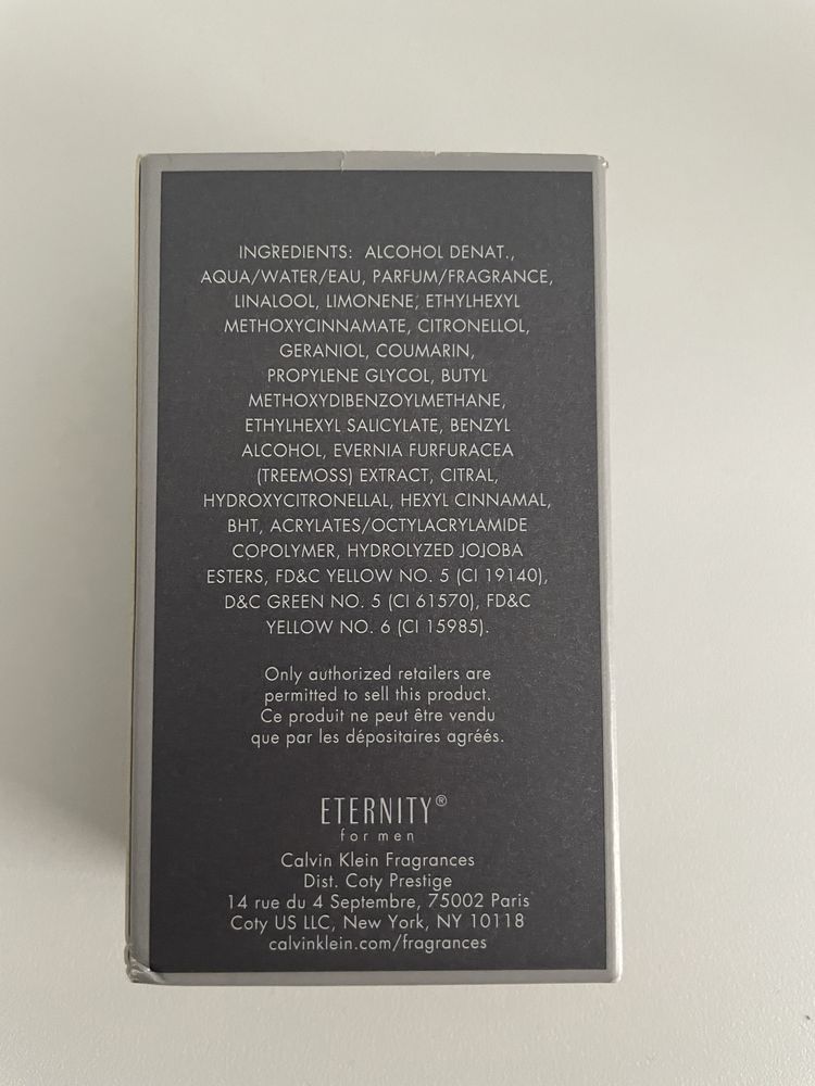 Perfum Calvin klein eternity for men eau de toilette spray