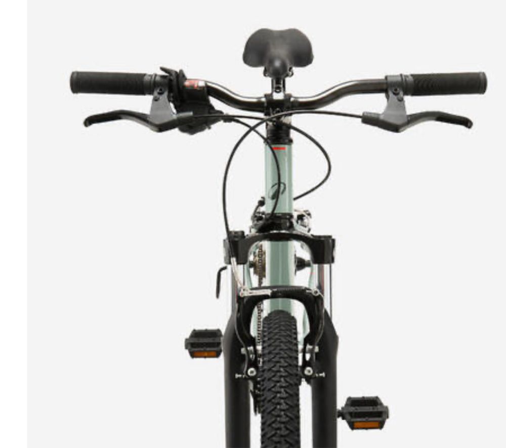 ROCKRIDER Bicicleta btt 26" 9-12 anos, expl 500 caqui