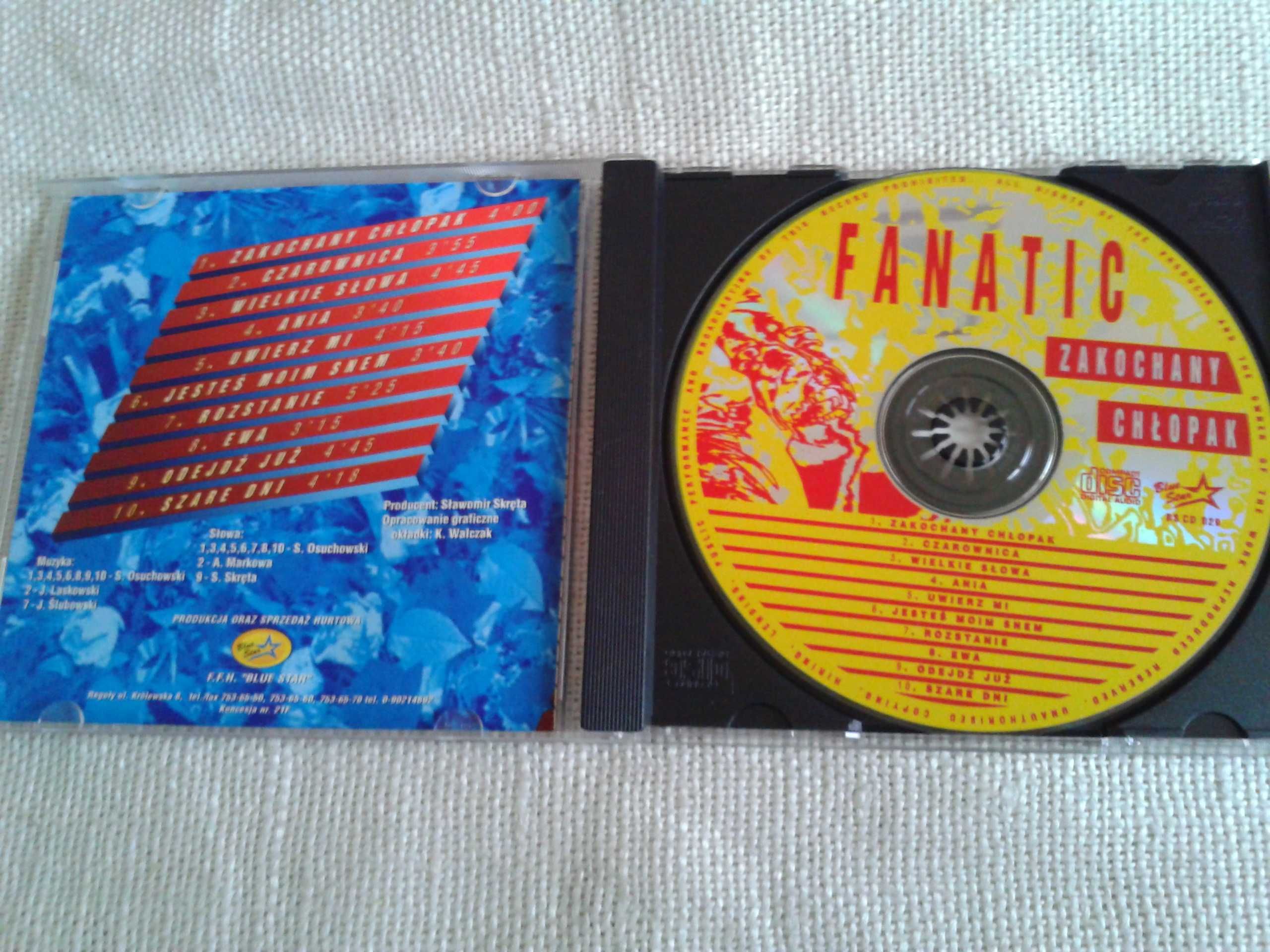 Fanatic – Zakochany Chłopak  CD