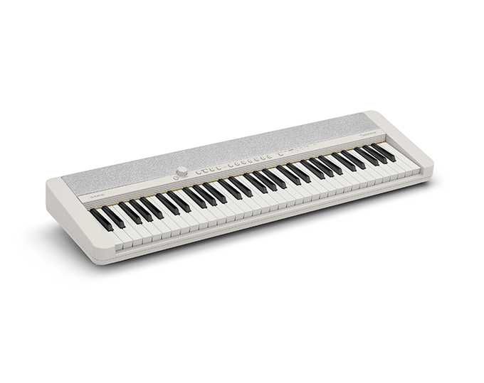 CASIO CT-S1 Białe Pianino + Statyw + Ławka + Słuchawki | ZESTAW